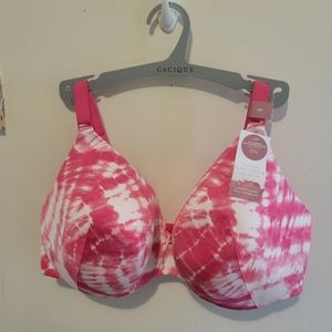 Lane bryant Cacique Bra lighty lined Full Coverage backsmoother Bra